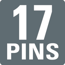 17 PINS