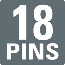 18 PINS