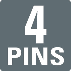 4 PINS