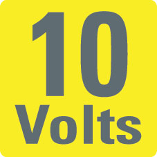 10V