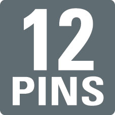 12 PINS