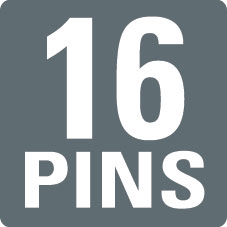 16 PINS