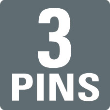 3 PINS