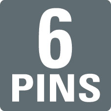 6 PINS